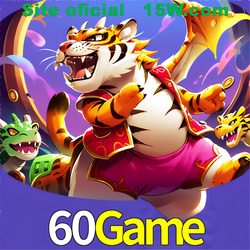 Imagem promocional da 60Game mostrando a plataforma e suas vantagens
